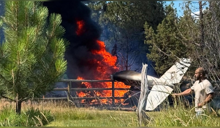 All Aboard Safe in Small Plane Crash Near Sisters Eagle Airport, Officials Praise Interagency Response
