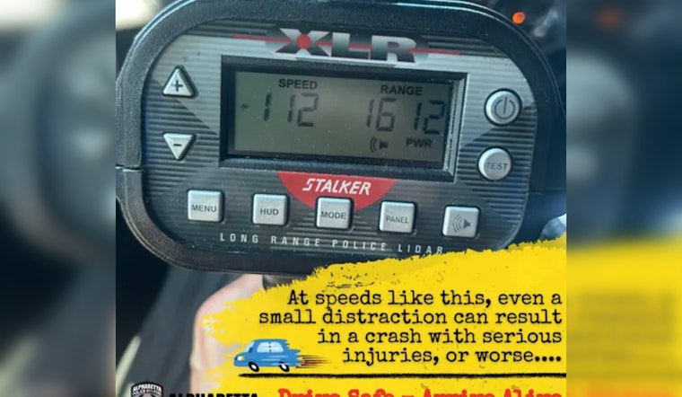 Alpharetta and Sandy Springs Police Crack Down on High-Speed Drivers as Metro Atlanta Sees Surge in Dangerous Road Incidents