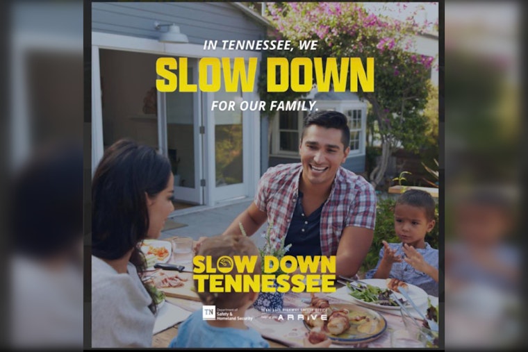 Anderson County Sheriff's Office Champions Road Safety with "Slow Down to Make It Home Safe" Campaign