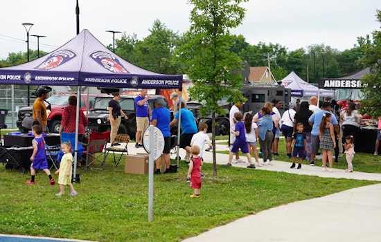 Anderson Residents Unite for APD Block Party, Community and Law Enforcement Connect