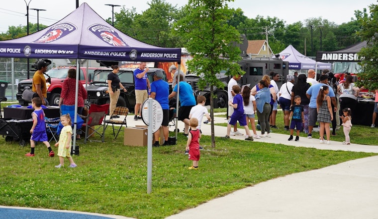 Anderson Residents Unite for APD Block Party, Community and Law Enforcement Connect