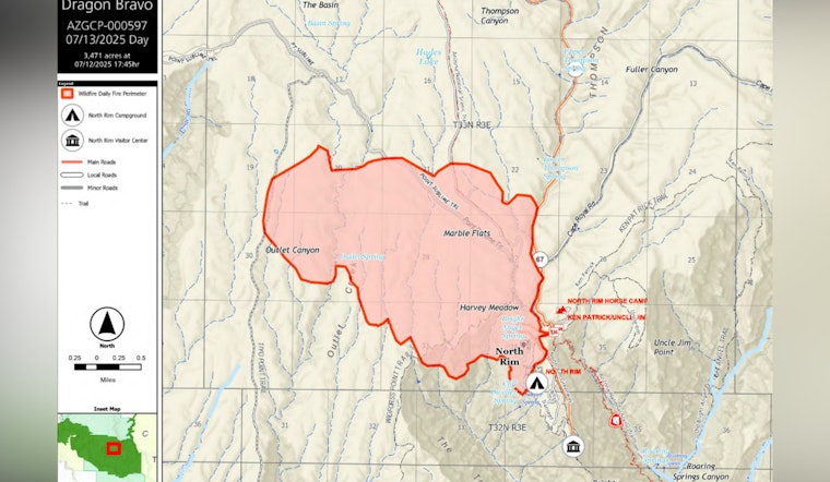 Arizona Senators Demand Investigation into Grand Canyon Wildfire Management and Resource Adequacy
