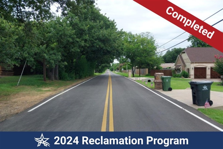 Arlington Celebrates Completion of 2024 Reclamation Program with Street Revitalization