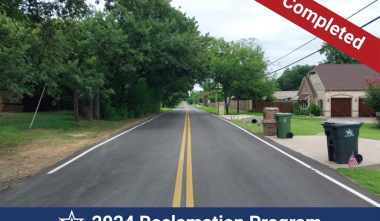 Arlington Celebrates Completion of 2024 Reclamation Program with Street Revitalization