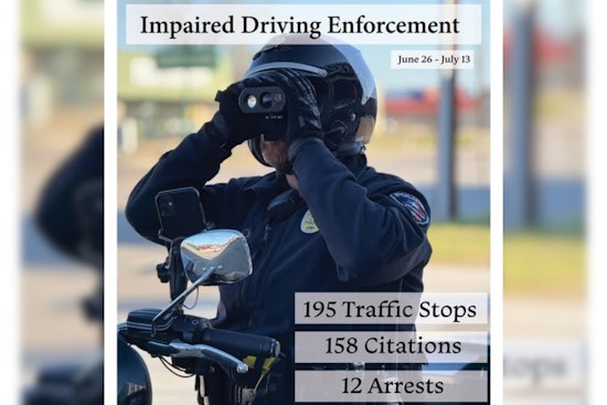 Arlington Police Crack Down on Impaired Driving: 12 Arrests and 158 Citations Issued During Enforcement Campaign