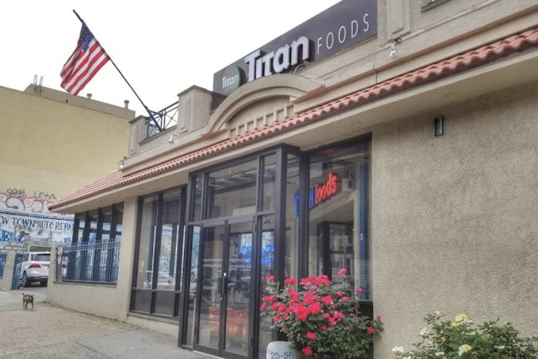 Astoria's Titan Foods Grand Opening Delayed as Greek Community and Food Enthusiasts Must Wait Until August