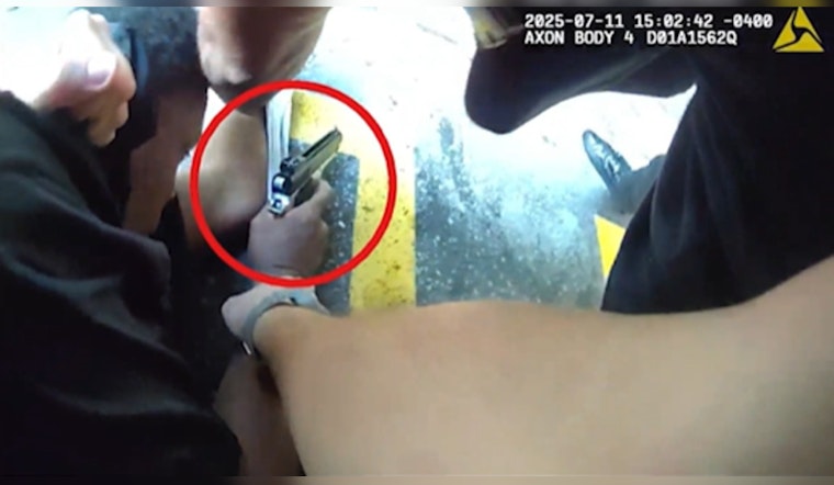 Atlanta Police and Brave Civilian Safely Subdue Armed Suspect on Peachtree St SW