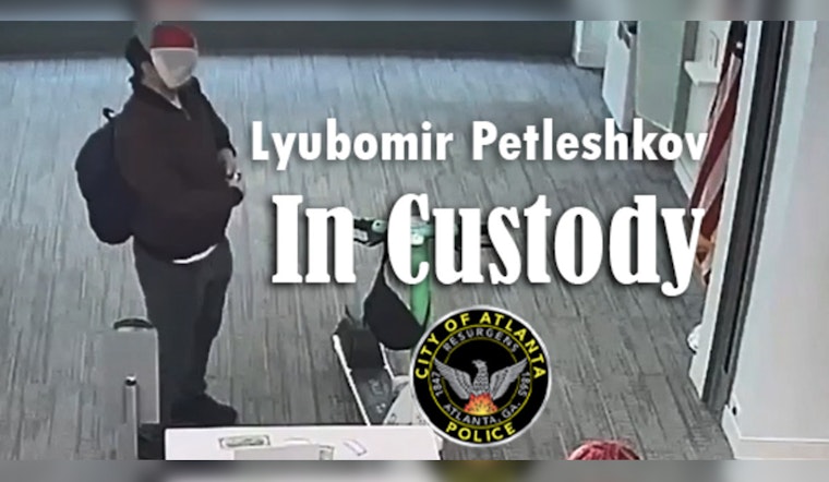 Atlanta Police Arrest Suspect Accused of Novel Bank Heist and Scooter Getaway