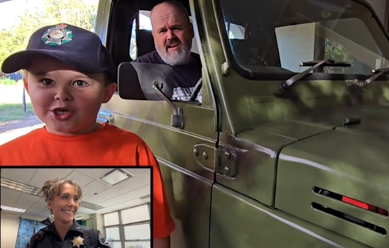 Australian Boy's Enthusiasm for Pierce County Sheriff’s Office Ignites Global Connection