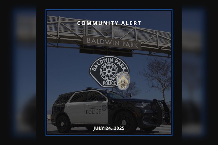 Baldwin Park Police Department Warns Residents of Fraudulent Solicitation Scam