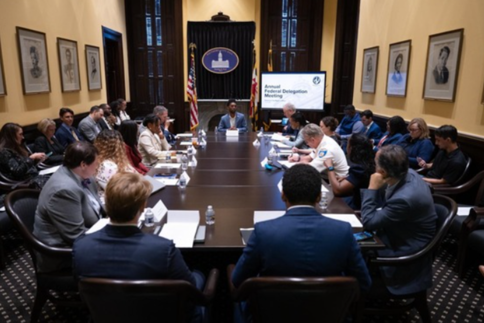 Baltimore Mayor Scott and Maryland Federal Delegates Unite to Tackle City Challenges and Resist Funding Cuts