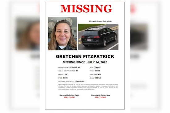 Barnstable Police Request Public's Help in Locating Missing Woman Last Seen on Sagamore Bridge