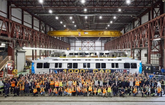 VIDEO: BART's Fleet of the Future Hits Milestone with 1000th Train Car Arrival in Bay Area