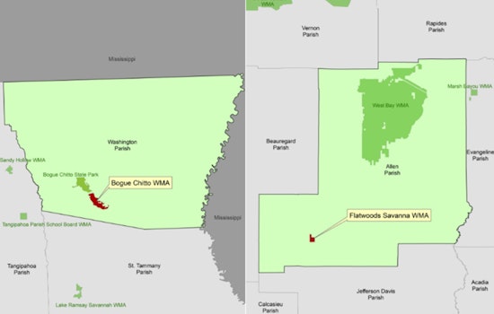 Baton Rouge Meeting Hails Creation of Two New Wildlife Management Areas in Louisiana