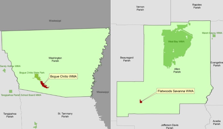Baton Rouge Meeting Hails Creation of Two New Wildlife Management Areas in Louisiana