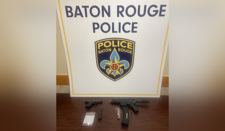 Baton Rouge Officers Apprehend Escapee from Bridge City Center for Youth and Accomplice Armed with Machine Gun and Drugs
