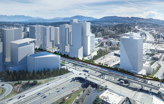 Bellevue Advances Cityscape Transformation with Grand Connection Plans and Pedestrian Bridge Proposal