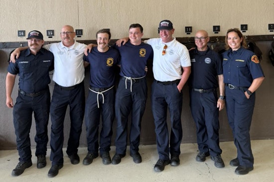 Benbrook Welcomes Probationary Firefighters Alvey and Hauss After Successful Fire Academy Graduation