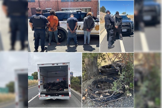 Benicia Copper Theft Ring Busted: Four Arrested as Multi-Agency Pursuit Ends Spree