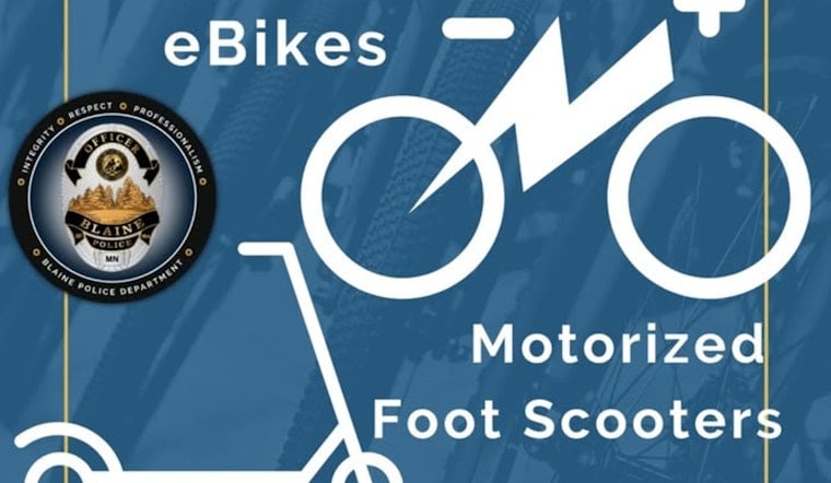 Blaine Police Department Issues eBike and Scooter Regulations for Safer Streets