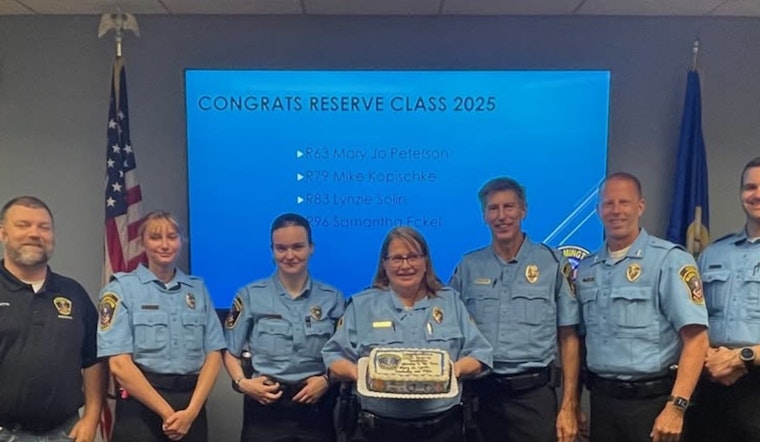 Bloomington Police Department Welcomes Four New Reserve Officers to the Force