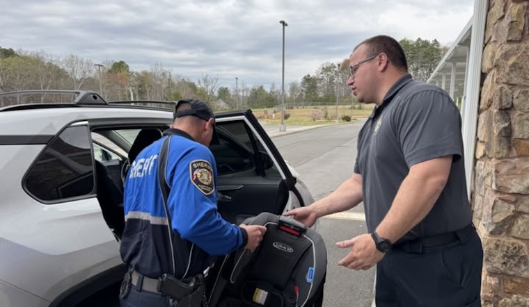 Blount County Sheriff's Office Hosts Child Safety Seat Clinic in Maryville to Bolster Young Passenger Safety