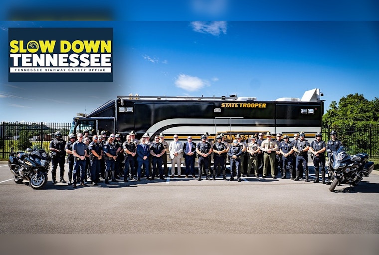 Blount County Sheriff's Office Joins Forces with Tennessee Agencies for "Slow Down Tennessee" Campaign