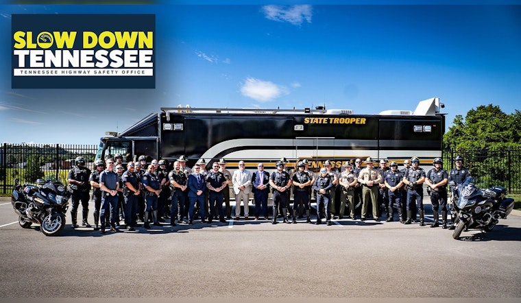 Blount County Sheriff's Office Joins Forces with Tennessee Agencies for "Slow Down Tennessee" Campaign