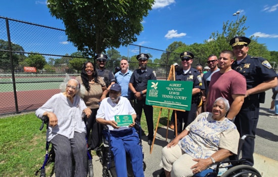 Boston Honors Community Icon 'Bootsie' Lewis with Almont Park Tennis Court Dedication Ceremony