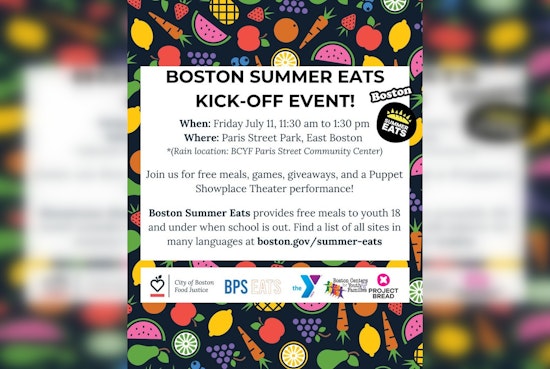 Boston Launches Free Summer Eats Program for Youth with Citywide Festivities in July