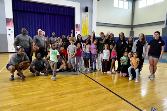 Boston Police and Local Students Bond Over Kickball Game in Dorchester