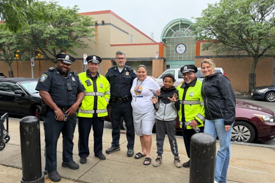 Boston Police Bond with Archdale Village Residents at 'Hot Dog Night' Community Event