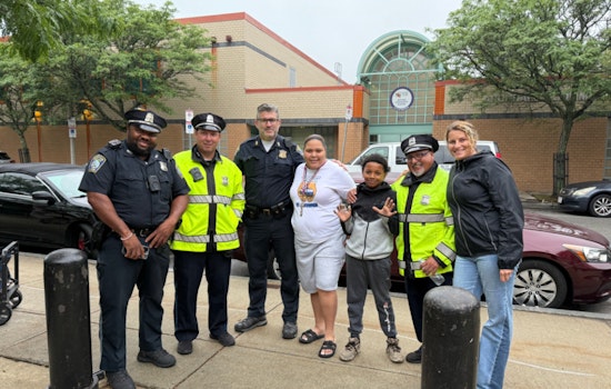 Boston Police Bond with Archdale Village Residents at 'Hot Dog Night' Community Event