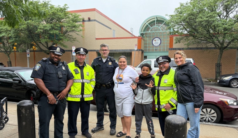 Boston Police Bond with Archdale Village Residents at 'Hot Dog Night' Community Event