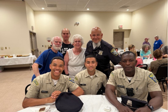 Boston Police Brew Bonds with Seniors Over Coffee and Conversation at Local Elks Lodge