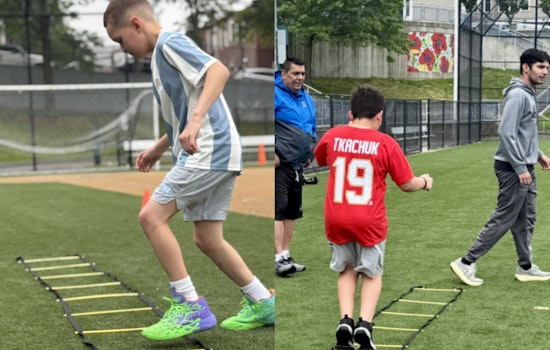 Boston Police Department's Dryland Hockey Program Invites East Boston Youth to Stay Active This Summer