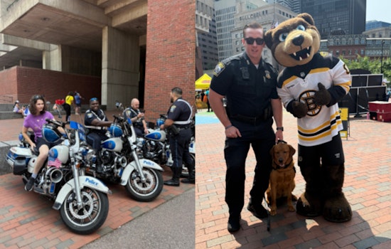 Boston Police Engage in Community Spirit at International Day of Play at City Hall Plaza