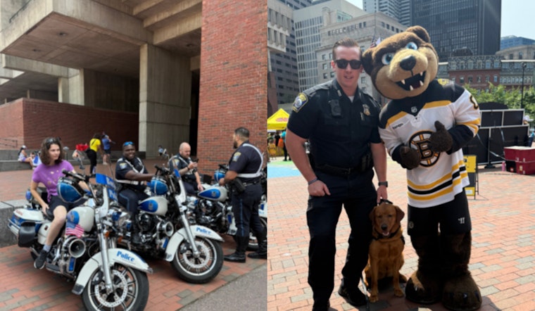 Boston Police Engage in Community Spirit at International Day of Play at City Hall Plaza