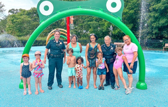 Boston Police Engage with Hyde Park Youths by Distributing Free Popsicles Amidst Heat Wave
