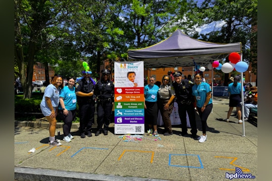 Boston Police Engage with Jamaica Plain Residents at Nurtury Health Fair to Strengthen Community Ties