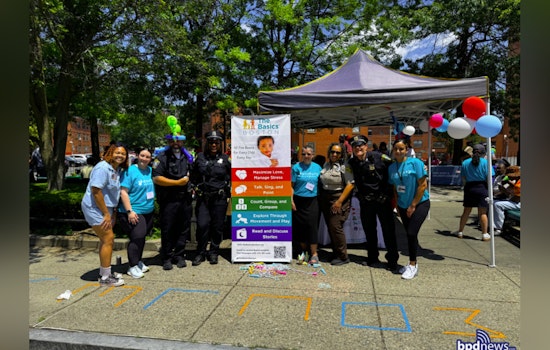 Boston Police Engage with Jamaica Plain Residents at Nurtury Health Fair to Strengthen Community Ties