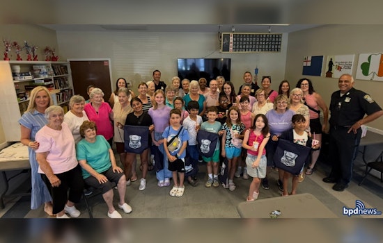 Boston Police Foster Generational Bonds with Fun-Filled Game Day at Beverly Gibbons Center