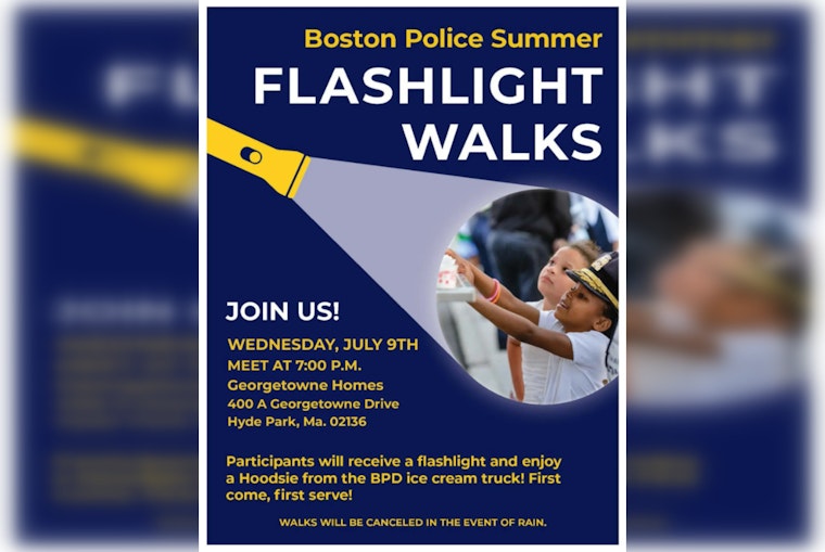 Boston Police Invite Hyde Park Residents for 'Flashlight Walk' to Strengthen Community Bonds