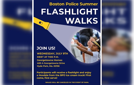 Boston Police Invite Hyde Park Residents for 'Flashlight Walk' to Strengthen Community Bonds