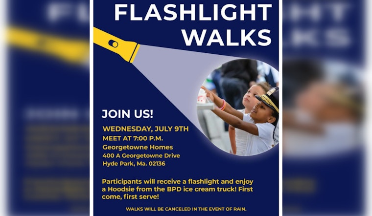 Boston Police Invite Hyde Park Residents for 'Flashlight Walk' to Strengthen Community Bonds