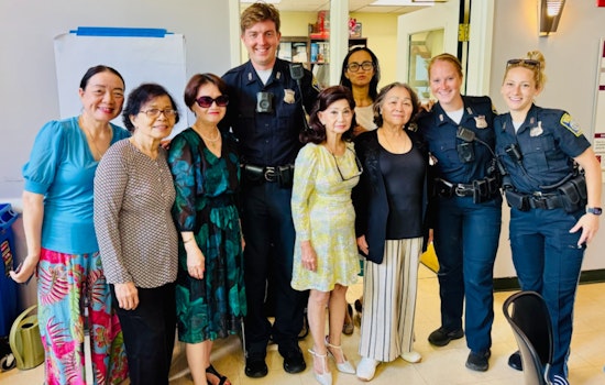 Boston Police Officers Serve Lunch and Build Bonds at Dorchester’s Viet-AID Community Center