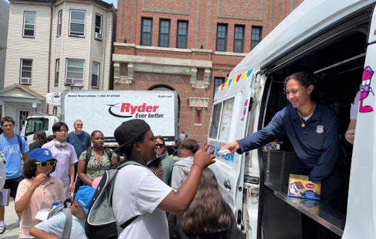 Boston Police Partner with Local Organizations for Successful Launch of Annual Summer Eats Program for Youth
