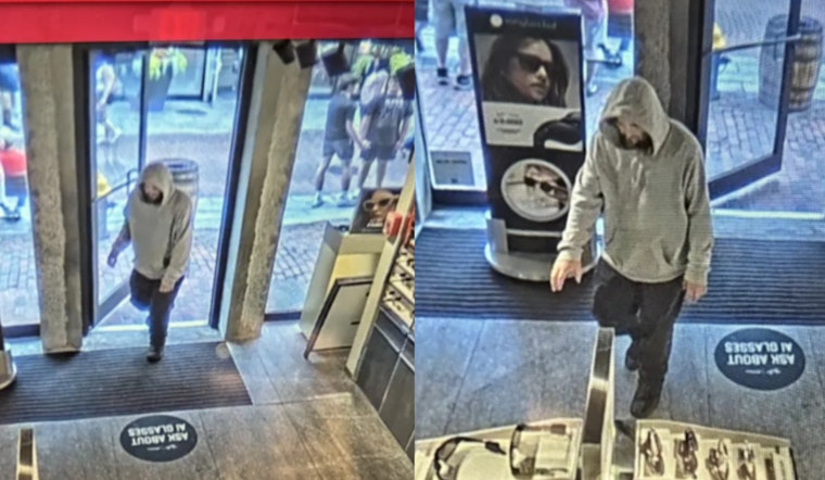 Boston Police Seek Public's Help to Identify Suspect in Faneuil Hall Sunglasses Theft