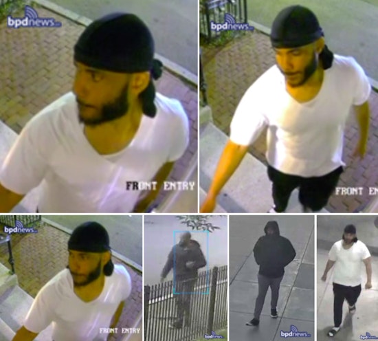 Boston Police Seek Public's Help to Identify Suspect in Papas Pizza Break-In