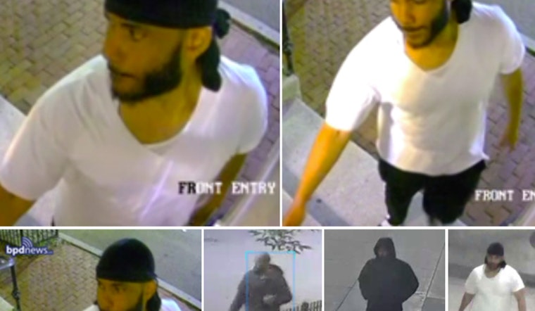 Boston Police Seek Public's Help to Identify Suspect in Papas Pizza Break-In